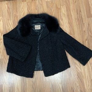 Lazare’s Furs Black Coat